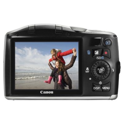 Canon PowerShot 14MP/12X Zoom Digital Camera-Black