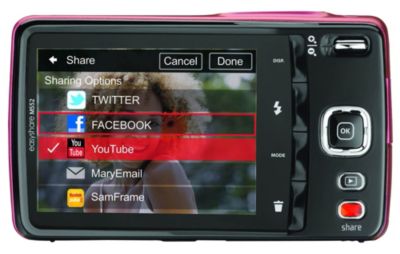 Kodak Easyshare 14MP/5x Zoom Pink Camera Bundle