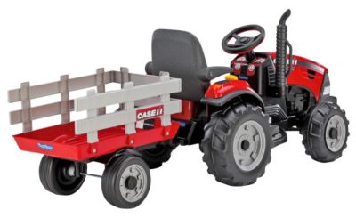 peg perego 12v case tractor