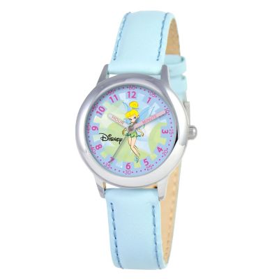 Disney Kids Tinker Bell Blue Time Teacher Watch