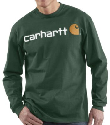 Carhartt Men's Long Sleeve Chest Logo Tee