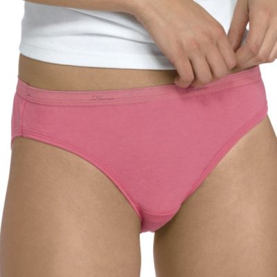 Hanes Ladies' Bikini 6pk - 3 White/3 Assorted
