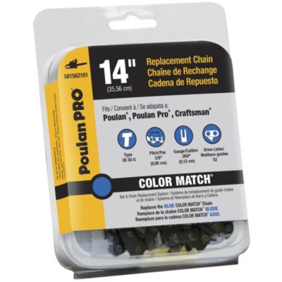 Universal 14" Chainsaw Replacement Chain