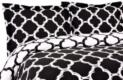 Lyon 300TC Reversible Duvet Cover Set