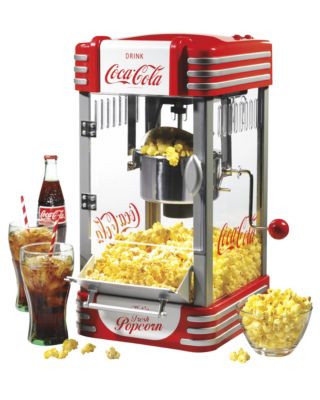 Nostalgia Electrics Coca-Cola Series Kettle Popcorn Maker