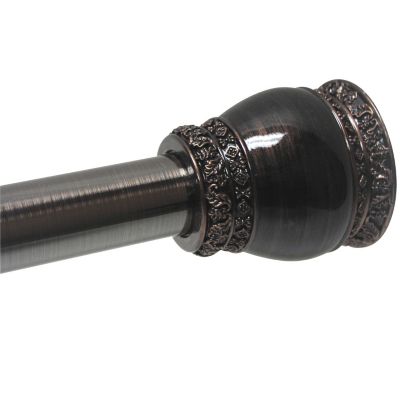 Tuscany Antique Bronze Shower Tension Rod