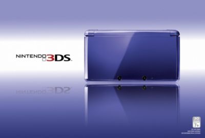 Nintendo 3DS Console in Midnight Purple