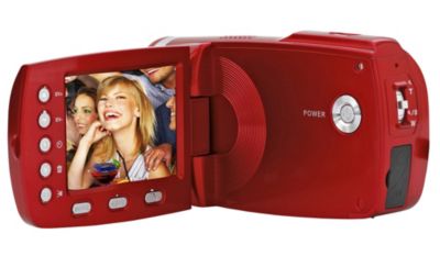 Vivitar Red 12.1MP HD Camcorder Kit