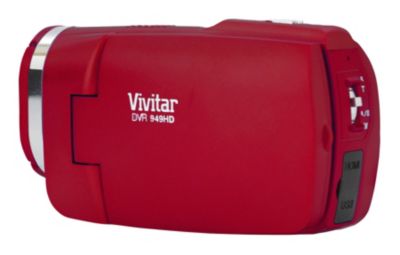 Vivitar Red 12.1MP HD Camcorder Kit