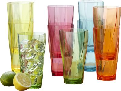 CreativeWare Shatterproof Tumblers/Set of 10