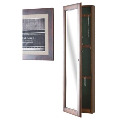 Wall-Mount Jewelry Armoire
