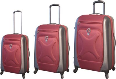 Travelers Club Cruz 3 Piece Luggage Set
