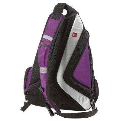 Powerbag Sling Style Backpack with Charger -Purple