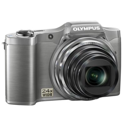 Olympus 14MP/24x Zoom Camera - Silver