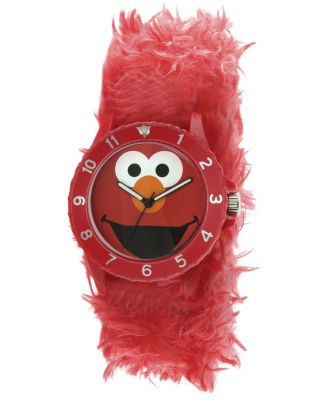 Sesame Street Elmo Furry Strap Watch