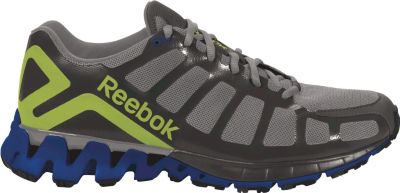 Reebok Mens ZigKick Running Shoe Black/Red 11 1/2