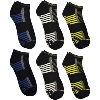K Swiss Men's 6 pack Tubes 100 Socks