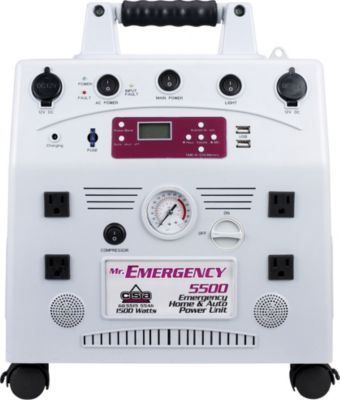 Mr Emergency 1500 Watt Home and Auto Power Unit