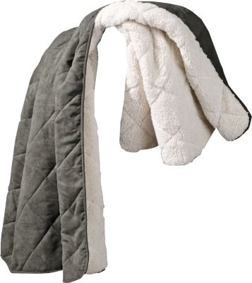 Sure Fit Suede/Sherpa 50" x 60" Throw