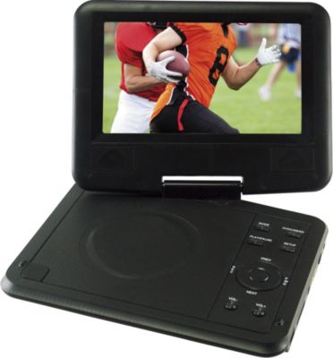 Axion Lmd8710 Blk Portable Dvd Player 7inch Swivel Widescreen