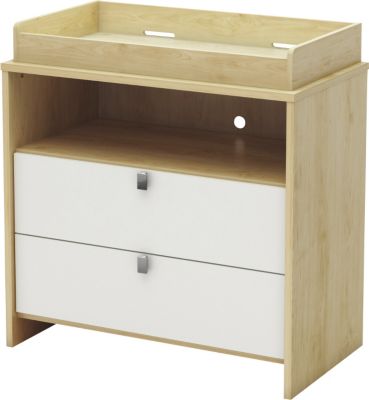 South Shore Cookie Changing Table Champagne Champagne/White