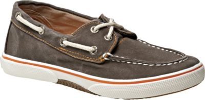 Sperry Kids? Grade School Halyard Boat Shoe Brown 6