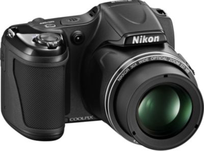 Nikon Coolpix 16MP/30x Zoom Black Digital Camera