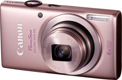Canon PowerShot ELPH 16MP/8x Zoom Pink Camera