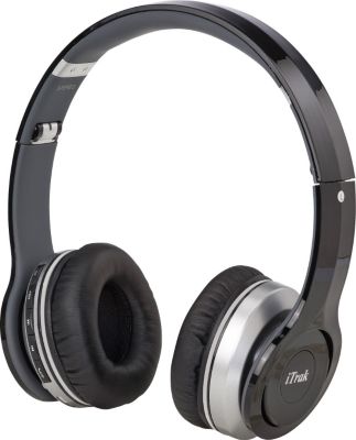 iTrak Bluetooth Wireless Headphones w/ Microphone