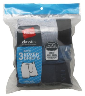 Hanes Boys Boxer Brief 3pk