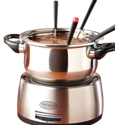 Nostalgia Electrics Electric Fondue Pot Stainless