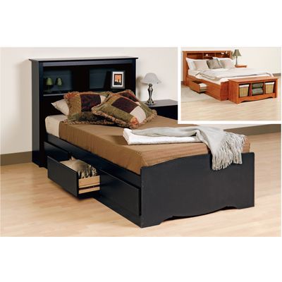 Queen Platform Bed, 5 Finishes