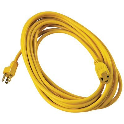 Master Craft&reg; 25' Outdoor Extension Cord-Yellow
