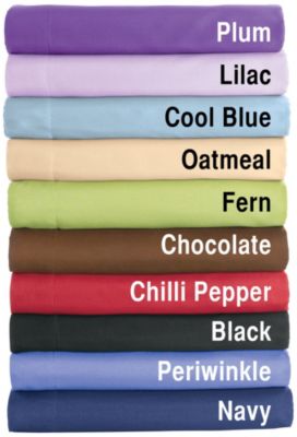 MyHome Solid Microfiber Sheet Set