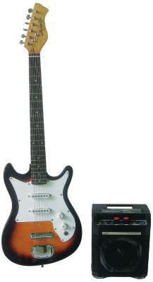 Sunburst Electric Guitar Kit with Amp