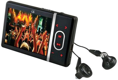 Reproductor de MP3/vídeo GPX de 4GB