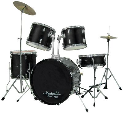 Marigold 5pc Full Size Drum Set