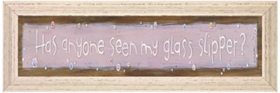 SAVE 25% Glass Slipper Framed Print