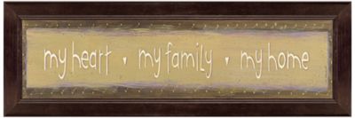 SAVE 25% Heart, Home, Family Wall Art