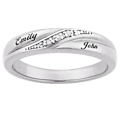 Sterling Silver Personalized Band