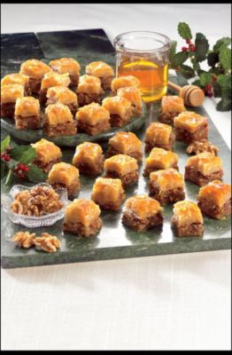 Mini Baklava Squares