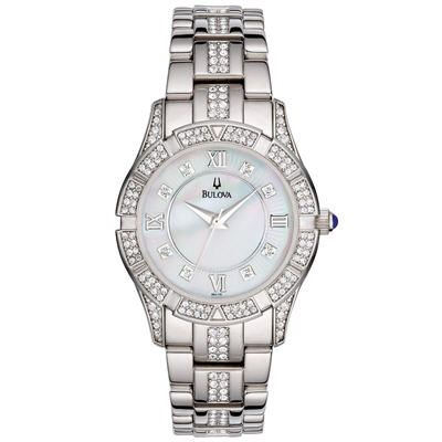 Bulova Ladies' Swarovski Crystal Bracelet Watch