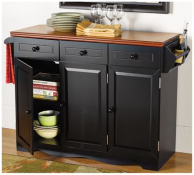Kitchen Cabinet-Black