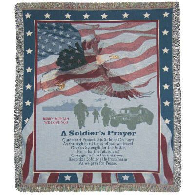 Manta Soldier's Prayer personalizada