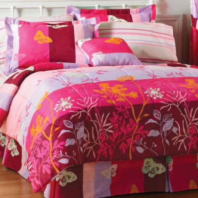 Butterfly Field Bed Set