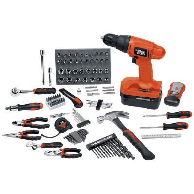 Black & Decker 133pc Household Tools