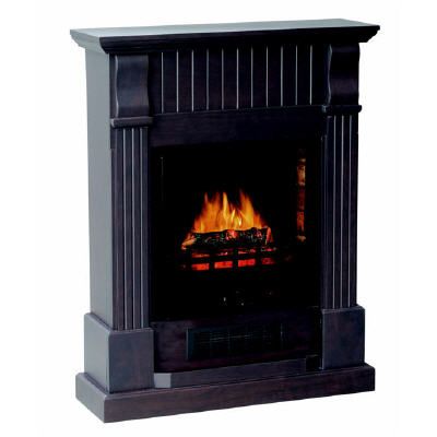 1500 Watt Dark Chocolate Fireplace Heater