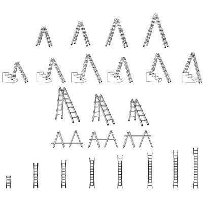 Cosco 17' 24 Position Ladder