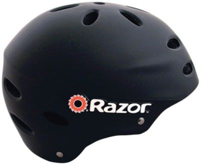 Razor Helmet Black Age 5-8
