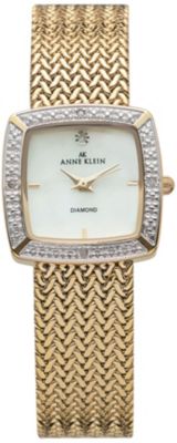 save on GettingtonAnne Klein Goldtone Mesh Watch